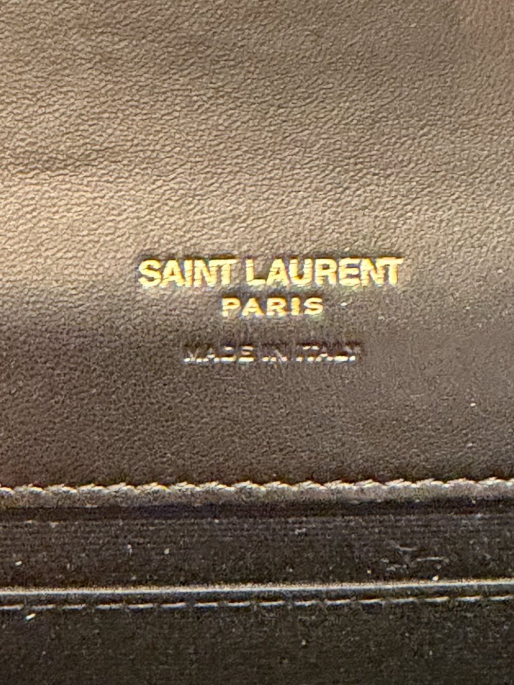 NWOT YSL Saint Laurent Monogram Flap Clutch Box & Dust Bag - Picture 9 of 10
